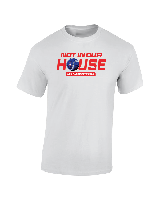 Los Altos Not In Our House - Cotton T-Shirt