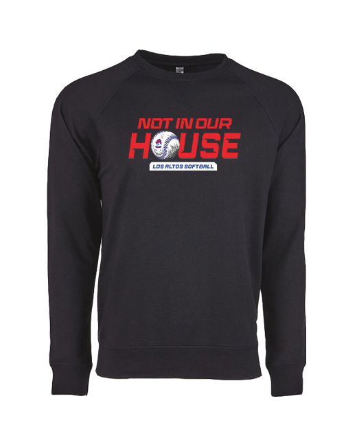 Los Altos Not In Our House - Crewneck Sweatshirt