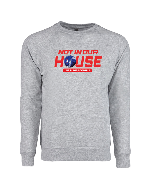 Los Altos Not In Our House - Crewneck Sweatshirt