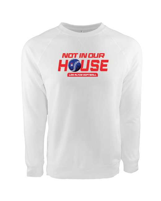 Los Altos Not In Our House - Crewneck Sweatshirt