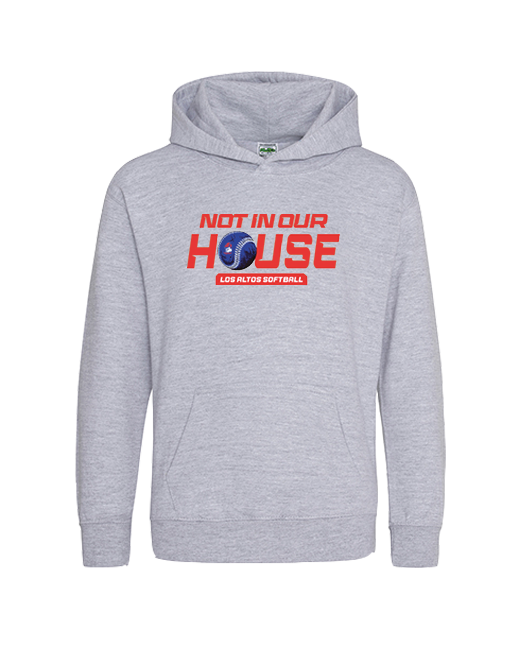 Los Altos Not In Our House - Cotton Hoodie