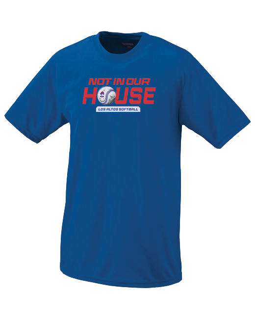 Los Altos Not In Our House - Performance T-Shirt