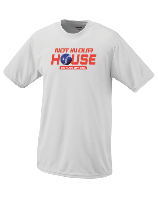 Los Altos Not In Our House - Performance T-Shirt