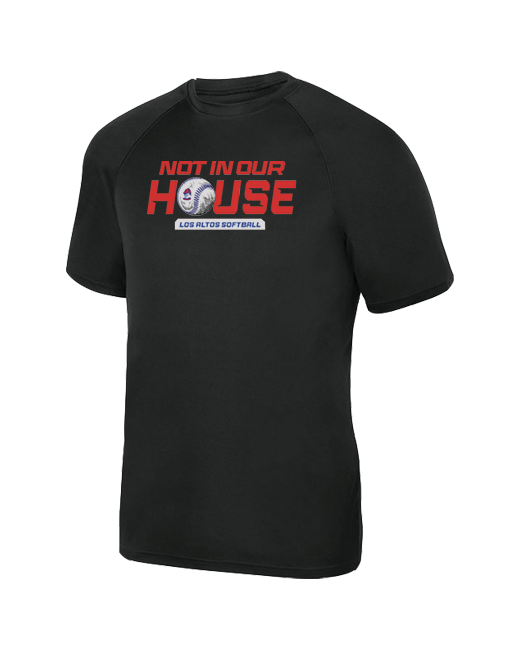 Los Altos Not In Our House - Youth Performance T-Shirt