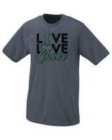 Delta Charter HS Live Love Cheer - Performance T-Shirt