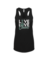 Delta Charter HS Live Love Cheer - Women’s Tank Top
