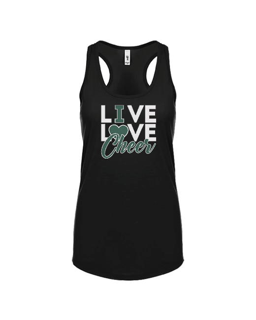 Delta Charter HS Live Love Cheer - Women’s Tank Top