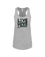 Delta Charter HS Live Love Cheer - Women’s Tank Top