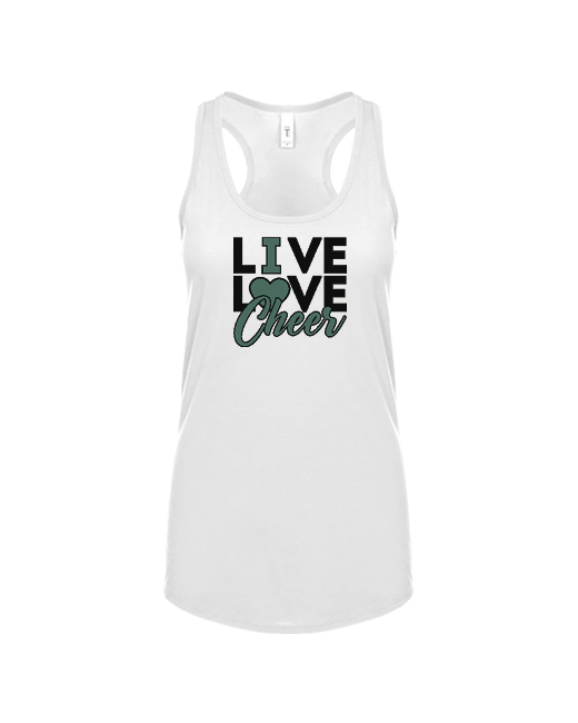 Delta Charter HS Live Love Cheer - Women’s Tank Top