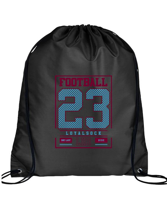 Loyalsock HS Football Last Ride - Drawstring Bag