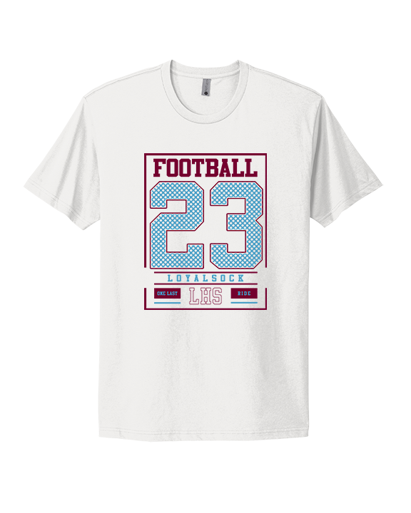 Loyalsock HS Football Last Ride - Mens Select Cotton T-Shirt