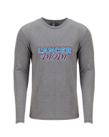 Loyalsock HS Football Mom - Tri-Blend Long Sleeve