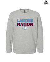 Loyalsock HS Football Nation - Mens Adidas Crewneck