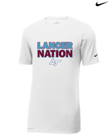 Loyalsock HS Football Nation - Mens Nike Cotton Poly Tee