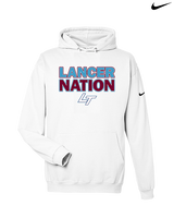 Loyalsock HS Football Nation - Nike Club Fleece Hoodie