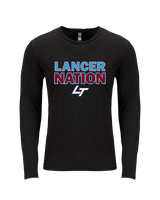 Loyalsock HS Football Nation - Tri-Blend Long Sleeve