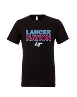 Loyalsock HS Football Nation - Tri-Blend Shirt