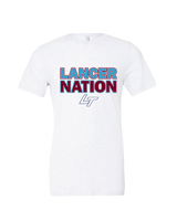 Loyalsock HS Football Nation - Tri-Blend Shirt