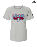 Loyalsock HS Football Nation - Womens Adidas Performance Shirt
