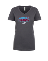 Loyalsock HS Football Nation - Womens Vneck