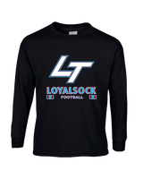 Loyalsock HS Football Stacked - Cotton Longsleeve