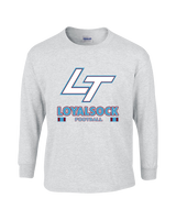 Loyalsock HS Football Stacked - Cotton Longsleeve