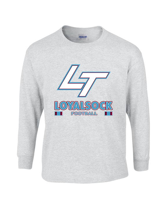 Loyalsock HS Football Stacked - Cotton Longsleeve