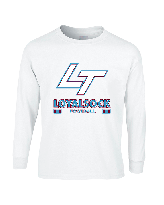 Loyalsock HS Football Stacked - Cotton Longsleeve