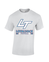Loyalsock HS Football Stacked - Cotton T-Shirt