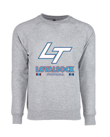 Loyalsock HS Football Stacked - Crewneck Sweatshirt