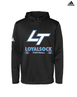 Loyalsock HS Football Stacked - Mens Adidas Hoodie