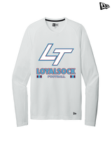 Loyalsock HS Football Stacked - New Era Performance Long Sleeve