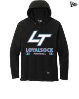 Loyalsock HS Football Stacked - New Era Tri-Blend Hoodie