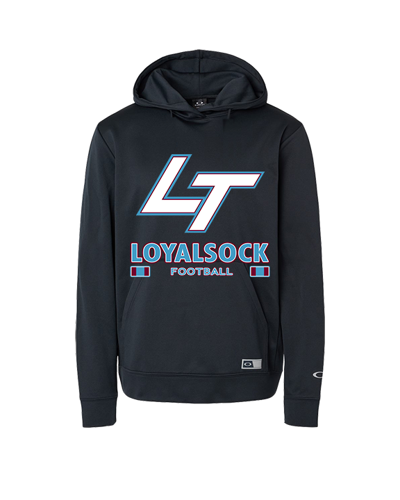 Loyalsock HS Football Stacked - Oakley Performance Hoodie