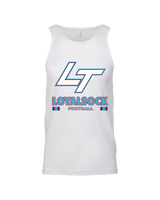Loyalsock HS Football Stacked - Tank Top