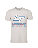 Loyalsock HS Football Stacked - Tri-Blend Shirt