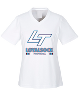 Loyalsock HS Football Stacked - Womens Performance Shirt