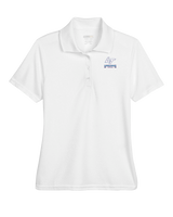 Loyalsock HS Football Stacked - Womens Polo