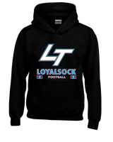 Loyalsock HS Football Stacked - Youth Hoodie