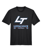Loyalsock HS Football Stacked - Youth Performance Shirt