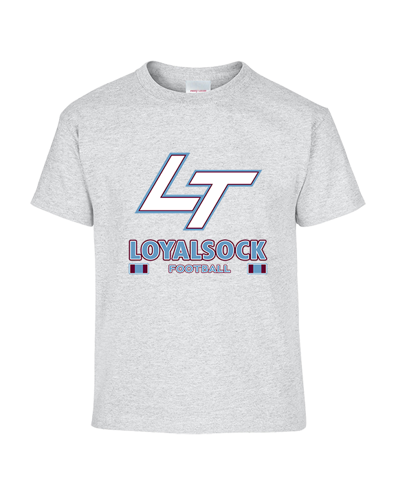 Loyalsock HS Football Stacked - Youth Shirt
