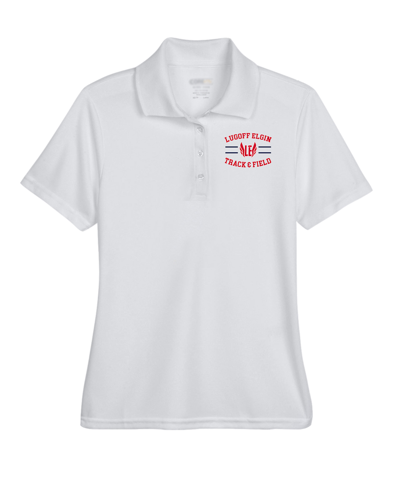 Lugoff Elgin HS Track & Field Curve - Womens Polo