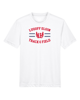 Lugoff Elgin HS Track & Field Curve - Youth Performance T-Shirt