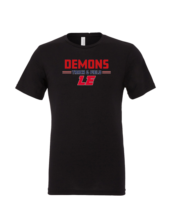 Lugoff Elgin HS Track & Field Keen - Mens Tri Blend Shirt