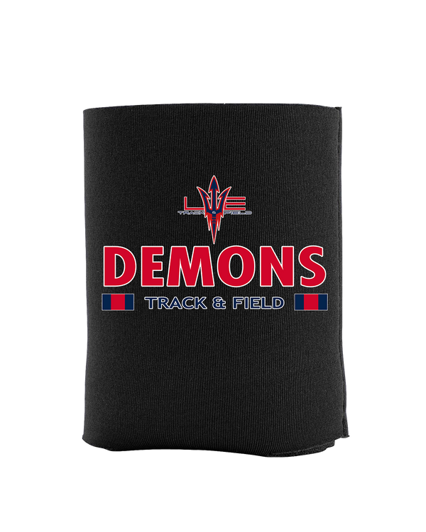 Lugoff Elgin HS Track & Field Stacked - Koozie
