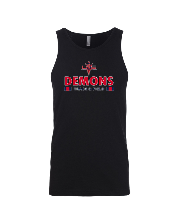 Lugoff Elgin HS Track & Field Stacked - Mens Tank Top