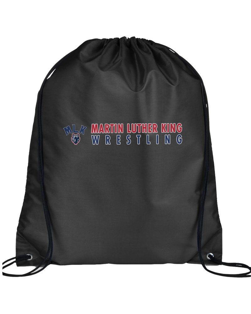 MLK HS  Wrestling Basic - Drawstring Bag