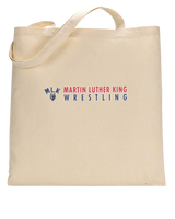 MLK HS  Wrestling Basic - Tote Bag