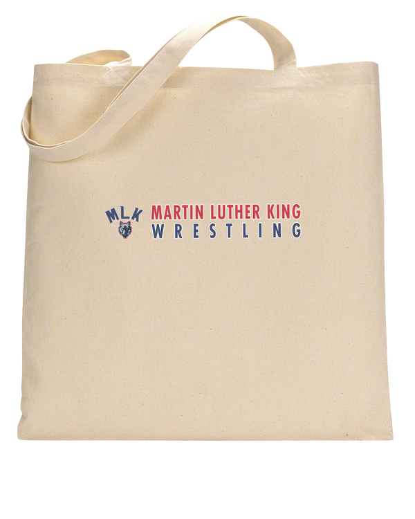 MLK HS  Wrestling Basic - Tote Bag