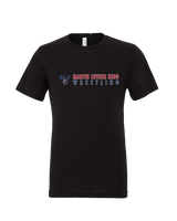 MLK HS  Wrestling Basic - Mens Tri Blend Shirt